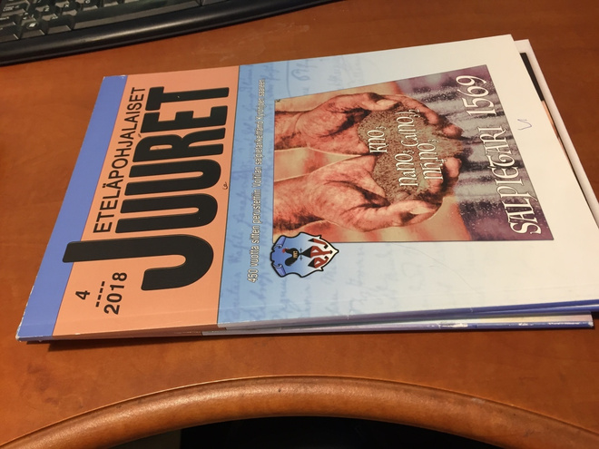 ETELÄPOHJALAISET JUURET LEHTI 4/2018 HYVÄ