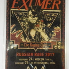 EXUMER - RUSSIAN RAGE 2017 BACKSTAGE- PASSI . - pikkukuva 2