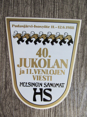 SUUNNISTUS.....40. Jukolan viesti 1988, Pudasjärvi-Isosyöte.