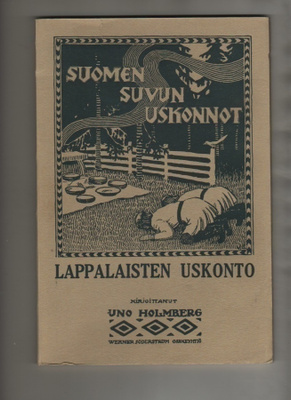 Holmberg: Lappalaisten uskonto, SKS 1914-1915, nid., K3 +