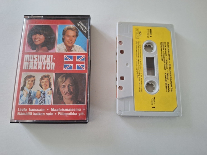 MUSIIKKIMARATON Kari Tapio, Tapani Kansa ym.  c-kasetti