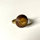 Kalevala Koru kivisormus, aurinkokvartsi, vintage - pikkukuva 3