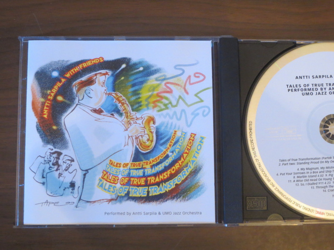 Antti Sarpila & Friends: Tales Of True Transformation CD