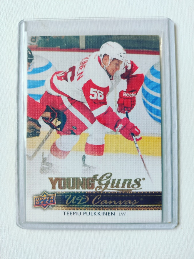14-15 UD Young Guns Canvas - Teemu Pulkkinen
