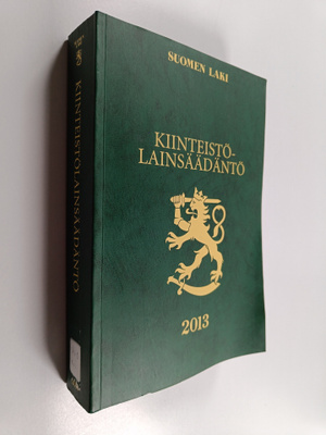 Kiinteistölainsäädäntö 2013