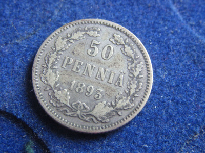 50 penniä 1893