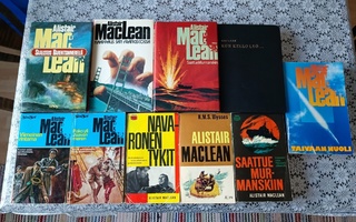 10kpl Alistair Maclean kirjoja