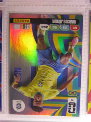World Cup 2026 Adrenalyn XL ICON Vinicius Junior # 72 BRA