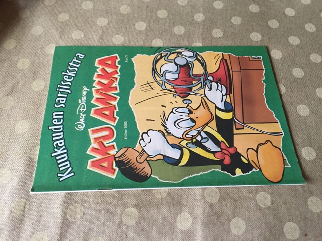 AKU ANKKA KUUKAUDEN SARJISEKSTRA ELOKUU/2005