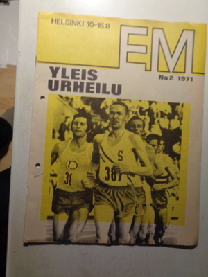 Yleisurheilu-lehti Nro 2/1971 (27.11)