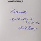 Antti Tuuri : Rukajärven tiellä (signeerattu, tekijän omi... - pikkukuva 3