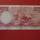 ANGOLA 500 ESCUDOS 1970  (K15-S109) - pikkukuva 2