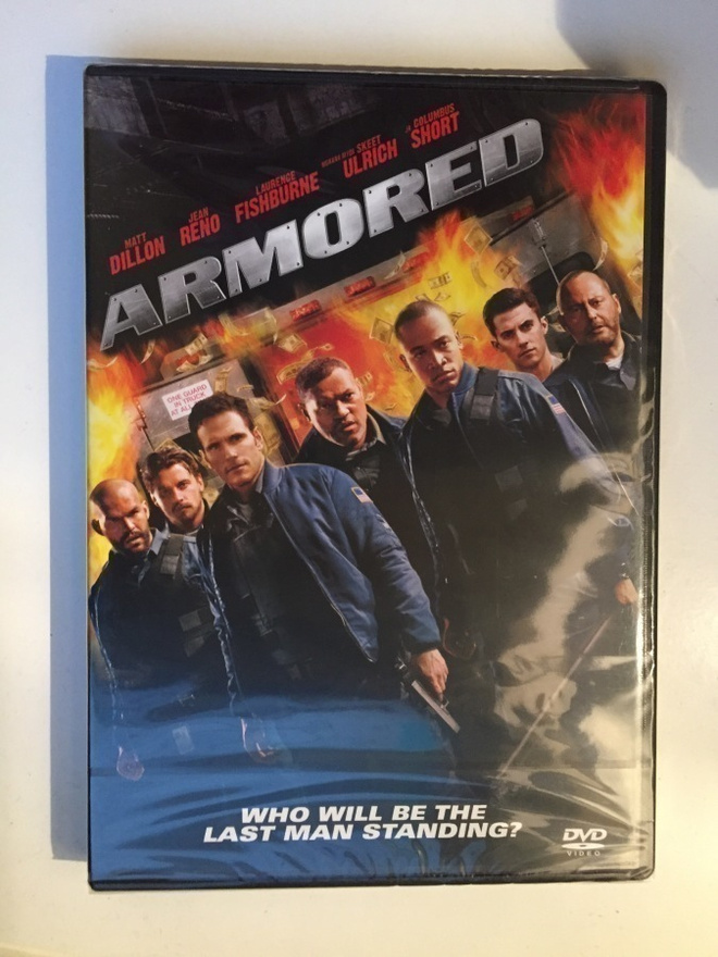 Armored (2009) Jean Reno, Matt Dillon (UUSI!) DVD