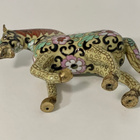 Antiikki kiinalainen Cloisonné hevonen - pikkukuva 4