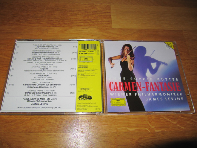 Anne-Sophie Mutter: Carmen-Fantasie CD