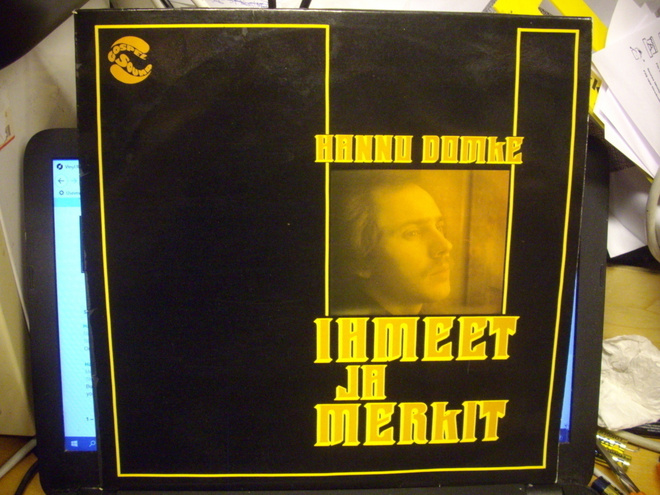 LP :  Hannu Domke : Ihmeet ja merkit ( BLUE VINYL ) SIS.PK!