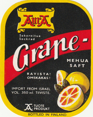 JUOMAETIKETTI - GRAPE MEHUA (K11-S52)