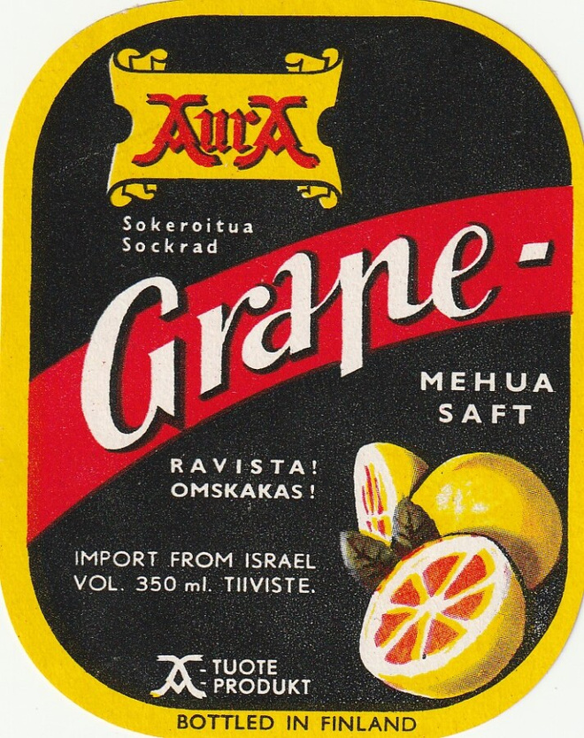 JUOMAETIKETTI - GRAPE MEHUA (K11-S52)