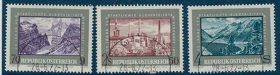 Itävalta Mi 1389-91 o