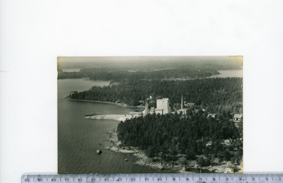 Sipoo ilmakuva Kalkkitehdas 1958 kuva. Jansson