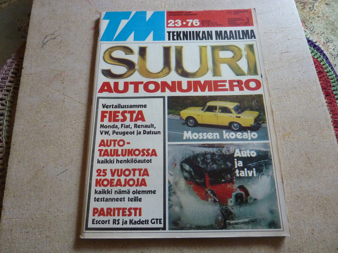 TM 23-76  Ford Escort RS  , Mosse