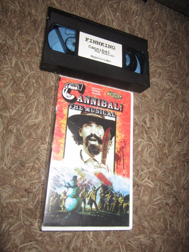 Cannibal The Musical (VHS, 1996)