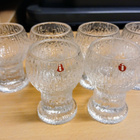 Iittala,Timo Sarpaneva, Kekkerit "Naukku" snapsilaseja.6kpl - pikkukuva 1
