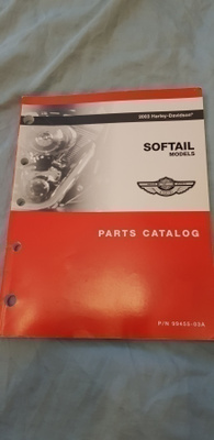 HARLEY-DAVIDSON Parts Catalog Softail 2003 FLSTC 100th