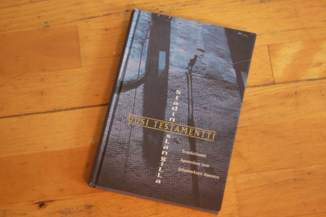 Uusi testamentti stadin slangilla evankeliumit Apostolie #14