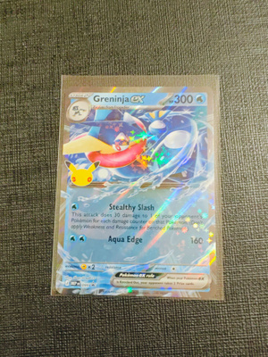 Pokemon 30th - Greninja ex Black Star Promo