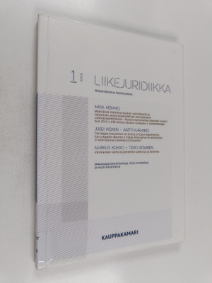 Liikejuridiikka 1/2016