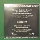 SATANIC WARMASTER / AKITSA - S/T SPLIT M-/M- 7" EP + - pikkukuva 2