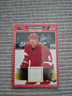 Igor Larionov - Leaf Pro Set 2021-22 - Red Memorabilia