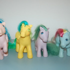 MY LITTLE PONY G1 PONILOTTI - 4 KPL PONEJA - LOTTI 1 - pikkukuva 1