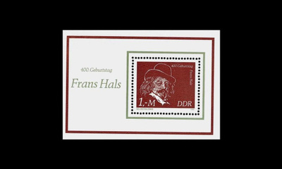DDR 2547BL61 ** Frans Hals, maalari (1980)