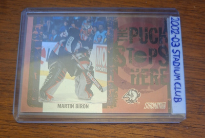 2002-03 Stadium Club-The Puck Stops Here
