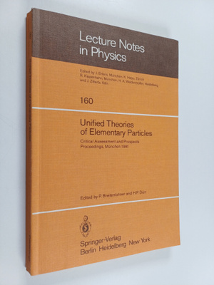 Werner Heisenberg : Unified theories of elementary particles