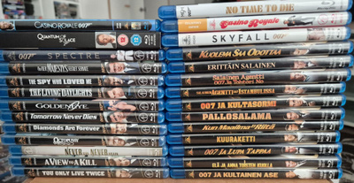 JAMES BOND 27 KPL -Blu-Ray