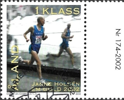 Ål 2002 Janne Holmen 1. lk välilöpari numero EPL LaPe 213