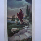Keräilykortit: Jeesus ja lampaat. Koko 6x10,3cm - pikkukuva 1