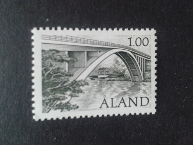 Åland 1987 färjsundin silta**
