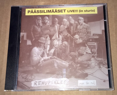 REHUPIIKLES PÄÄSSILIMÄÄSET LIVE!!! IN STURIO CD ROK ÄN ROLL