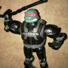 Turtles hahmo 14 cm ritari knight ninja musta - pikkukuva 1