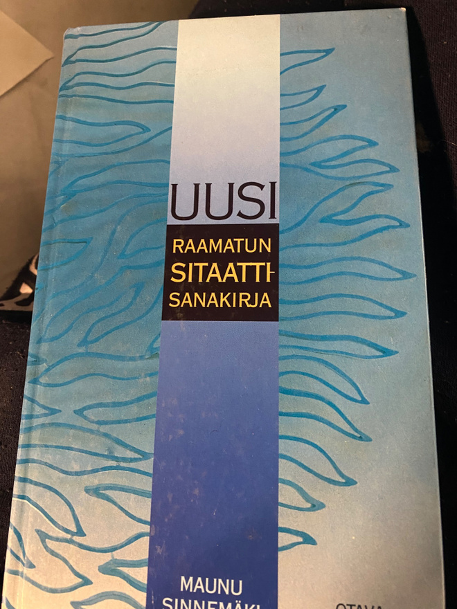 Uusi Raamatun sitaattisanakirja