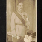 Sotilaspostikortti, Mannerheim, valkoinen karvahattu - pikkukuva 1