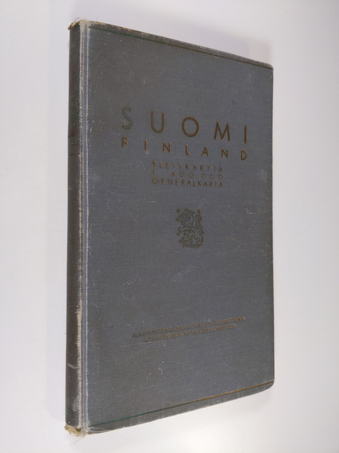 Suomi = Finland : yleiskartta = generalkarta : 1: 400 000