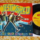 7" WESTWORLD where the action is - single -87 rockabilly EX - pikkukuva 1