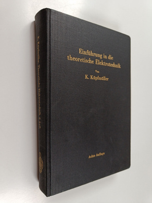 K. Kupfmuller : Einfuhrung in die theoretische Elektrotec...