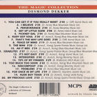 DESMOND DEKKER: The Magic Collection (CD), mm. Israelites - pikkukuva 2