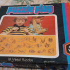 Metalliset puzzle osat 18 kpl, puzzle play, peli - pikkukuva 2